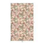 House of Hackney Pluma wallpaper in Eau De Nil, foliage and scenic vignettes in eau de nil
