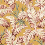 House of Hackney Pluma Wallpaper in Flaxen House of Hackney Pluma wallpaper in Flaxen, foliage in flaxen