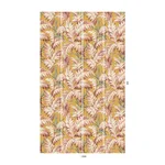 House of Hackney Pluma Wallpaper in Flaxen House of Hackney Pluma wallpaper in Flaxen, foliage in flaxen