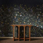 House of Hackney Prataria Wallpaper in Galaxias House of Hackney Prataria wallpaper in Galaxias, blooms and foliage in galaxias