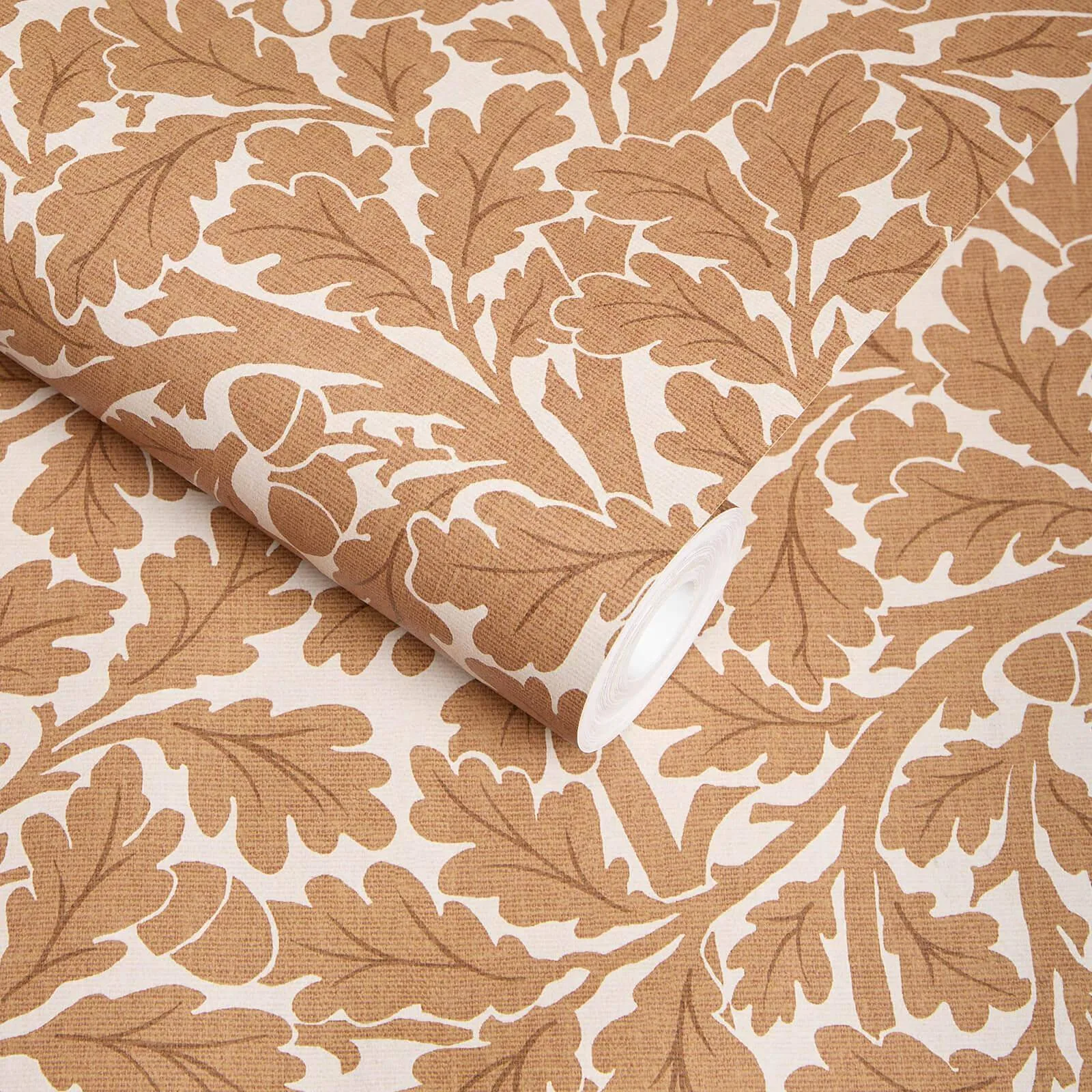 House of Hackney Quercus Wallpaper in Amber House of Hackney Quercus wallpaper in Amber, foliage and trees in amber