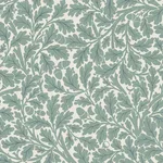 House of Hackney Quercus Wallpaper in Moonstone House of Hackney Quercus wallpaper in Moonstone, foliage and geometric forms in moonstone