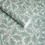 House of Hackney Quercus Wallpaper in Moonstone House of Hackney Quercus wallpaper in Moonstone, foliage and geometric forms in moonstone
