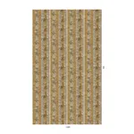 House of Hackney Rainbow Rose wallpaper in Dusk Stripe, blooms and foliage in dusk stripe