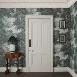 House of Hackney Reverie Wallpaper in Verde House of Hackney Reverie wallpaper in Verde, foliage and trees in verde