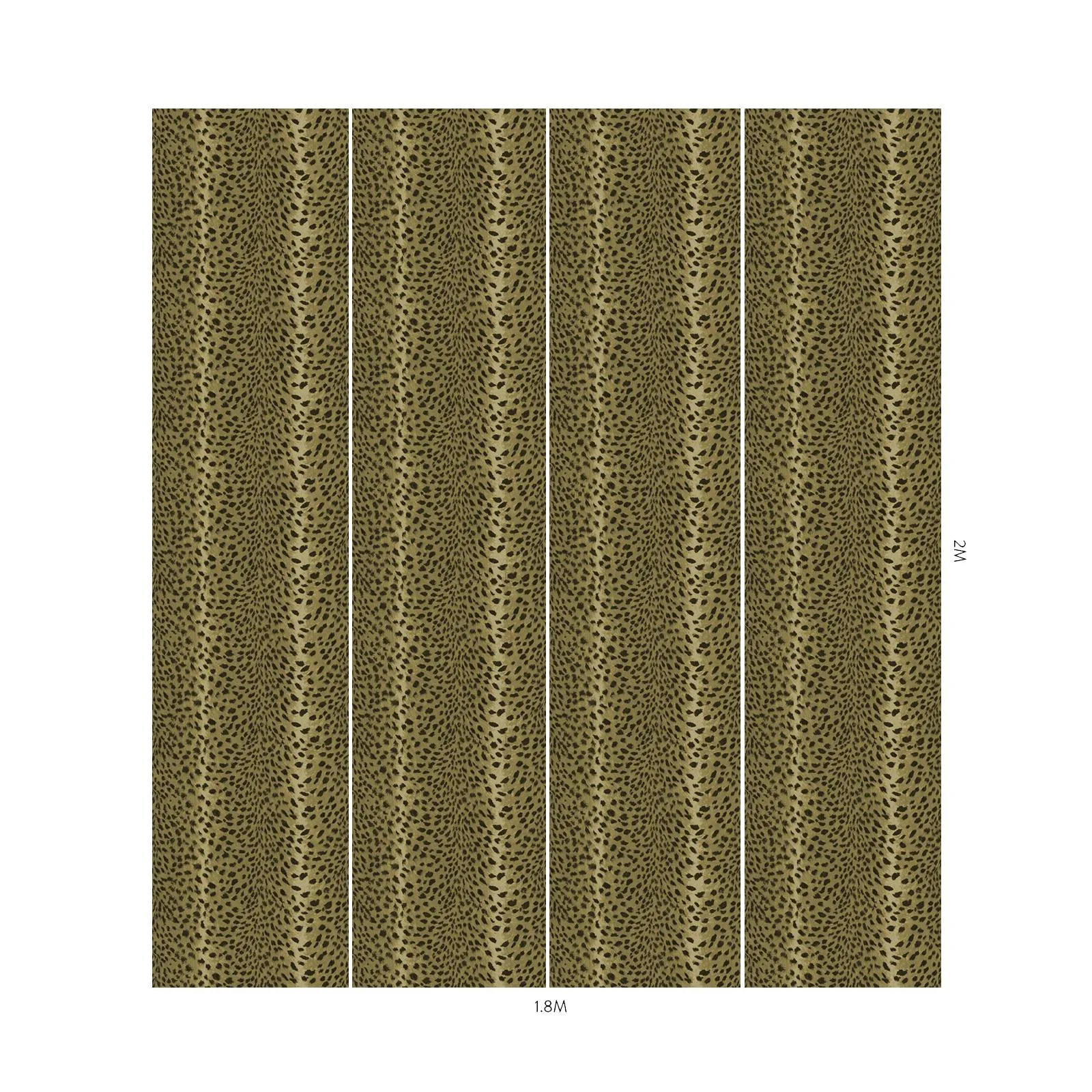 House of Hackney Savanna Wallpaper in Auric House of Hackney Savanna wallpaper in Auric, animal markings in auric