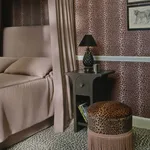 House of Hackney Savanna wallpaper in Cosmos, animal markings in cosmos