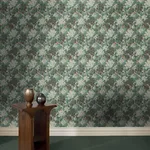House of Hackney Silva Wallpaper in Cerulean House of Hackney Silva wallpaper in Cerulean, foliage and scenic vignettes in cerulean