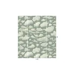 House of Hackney Stratus Wallpaper in Sage House of Hackney Stratus wallpaper in Sage, scenic vignettes in sage