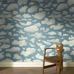 House of Hackney Stratus Wallpaper in Sky House of Hackney Stratus wallpaper in Sky, the Stratus design in sky
