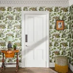 House of Hackney Sumatra wallpaper in Multi, foliage and animal markings in multi