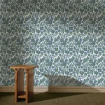 House of Hackney Sylvester wallpaper in Delphinium, the Sylvester design in delphinium