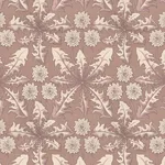 House of Hackney Taraxa wallpaper in Cosmos, blooms and foliage in cosmos