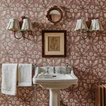 House of Hackney Taraxa wallpaper in Cosmos, blooms and foliage in cosmos