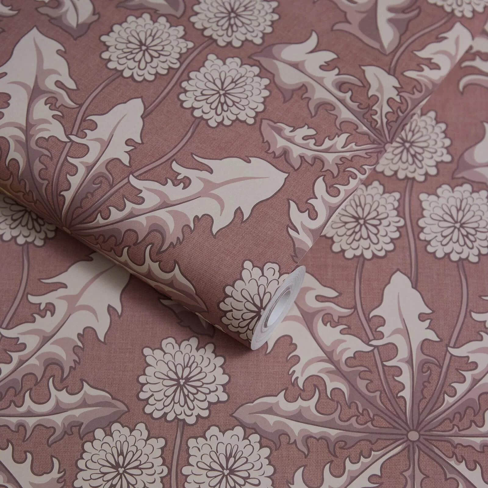 House of Hackney Taraxa wallpaper in Cosmos, blooms and foliage in cosmos