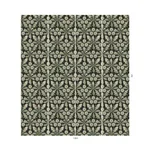 House of Hackney Taraxa wallpaper in Noir, blooms and foliage in noir