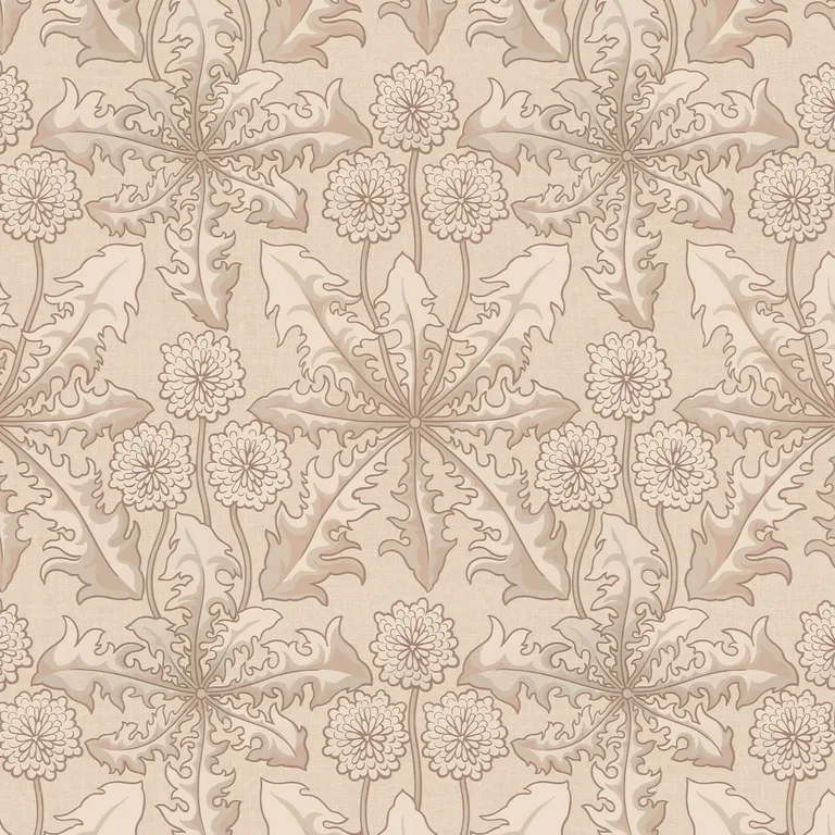 House of Hackney Taraxa wallpaper in Phlox, blooms and foliage in phlox
