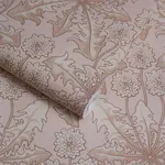 House of Hackney Taraxa wallpaper in Phlox, blooms and foliage in phlox