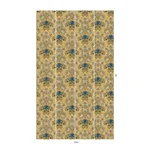 House of Hackney The Blue Rose Weeping Wallpaper in Aurelian House of Hackney The Blue Rose Weeping wallpaper in Aurelian, blooms and ornamental scrolls in aurelian