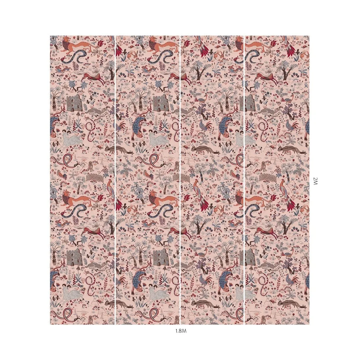 House of Hackney Trematonia Wallpaper in Tourmaline House of Hackney Trematonia wallpaper in Tourmaline, serpents and foliage in tourmaline