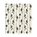House of Hackney Troop wallpaper in Birch, animal markings and geometric forms in birch