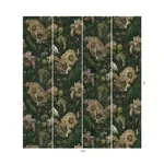 House of Hackney Umbra wallpaper in Verde, blooms and foliage in verde
