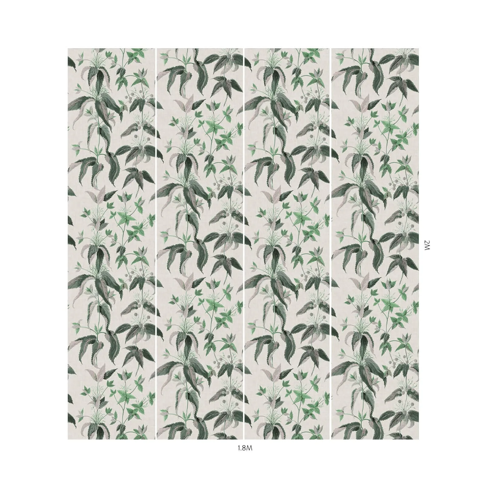House of Hackney Urtica Wallpaper in Cirrus House of Hackney Urtica wallpaper in Cirrus, foliage in cirrus