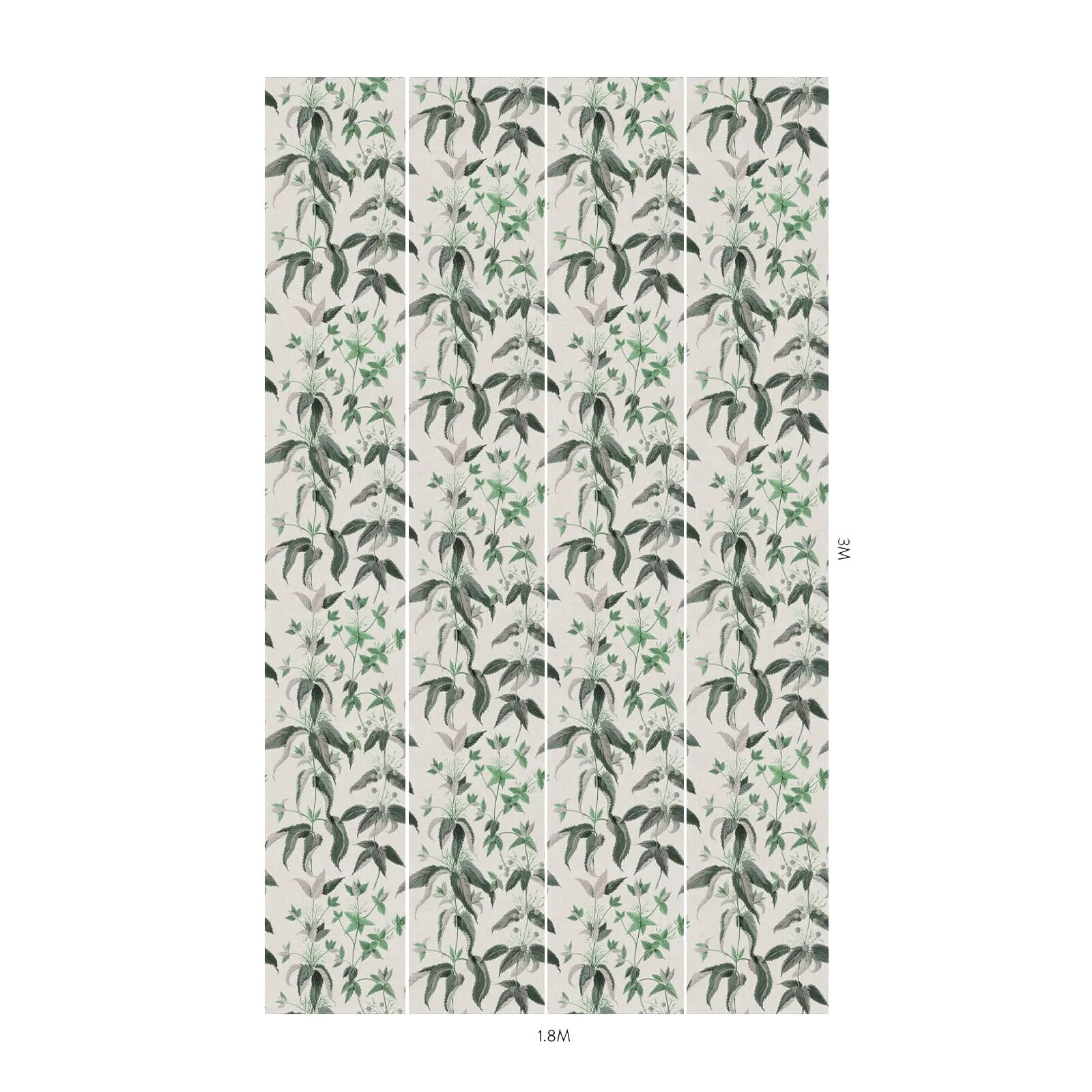 House of Hackney Urtica Wallpaper in Cirrus House of Hackney Urtica wallpaper in Cirrus, foliage in cirrus