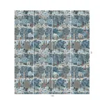 House of Hackney Utopia wallpaper in Autumn, foliage and geometric forms in autumn