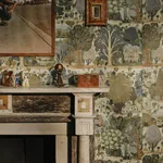 House of Hackney Utopia Wallpaper in Spring House of Hackney Utopia wallpaper in Spring, foliage in spring