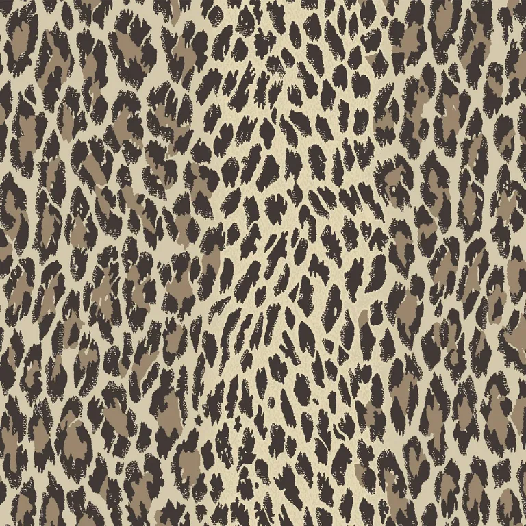 House of Hackney Wild Card wallpaper in Butterscotch, blooms and animal markings in butterscotch