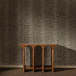 House of Hackney Wild Card Wallpaper in Butterscotch House of Hackney Wild Card wallpaper in Butterscotch, blooms and animal markings in butterscotch