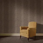 House of Hackney Wild Card wallpaper in Earth, blooms and animal markings in earth
