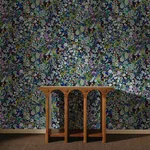 House of Hackney Woodstock Wallpaper in Meadow House of Hackney Woodstock wallpaper in Meadow, blooms and foliage in meadow