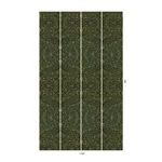House of Hackney Zanjan Wallpaper in Juniper Green House of Hackney Zanjan wallpaper in Juniper Green, geometric forms in green