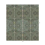 House of Hackney Zanjan wallpaper in Sapphire, geometric forms in sapphire