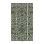 House of Hackney Zanjan wallpaper in Sapphire, geometric forms in sapphire