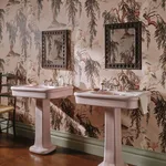 House of Hackney Zeus Wallpaper in Plaster House of Hackney Zeus wallpaper in Plaster, blooms and foliage in plaster