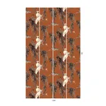 House of Hackney Zeus Wallpaper in Tobacco House of Hackney Zeus wallpaper in Tobacco, foliage and birds in tobacco
