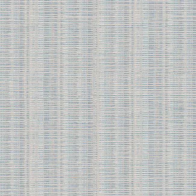 Inspired by Color Broken Boucle Stripe wallpaper, color Putty & Blue, SKU SR1517