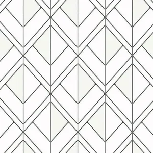Inspired by Color Diamond Shadow wallpaper, color White, SKU GM7552