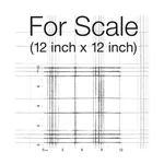 Inspired by Color Farmhouse Plaid wallpaper, color Black & White, SKU FH4016
