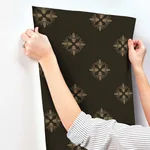 Inspired by Color Honey Bee - Gold & Black Wallpaper | Buy Online Inspired by Color Honey Bee wallpaper, color Gold & Black, SKU ON1642