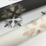 Inspired by Color Honey Bee - Gold & Black Wallpaper | Buy Online Inspired by Color Honey Bee wallpaper, color Gold & Black, SKU ON1642