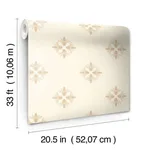 Inspired by Color Honey Bee - Gold & Cream Wallpaper | Buy Online Inspired by Color Honey Bee wallpaper, color Gold & Cream, SKU ON1641