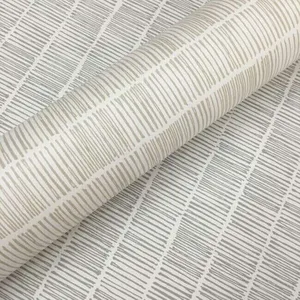 Inspired by Color Horizontal Hash Marks wallpaper, color Grey, SKU BW3811
