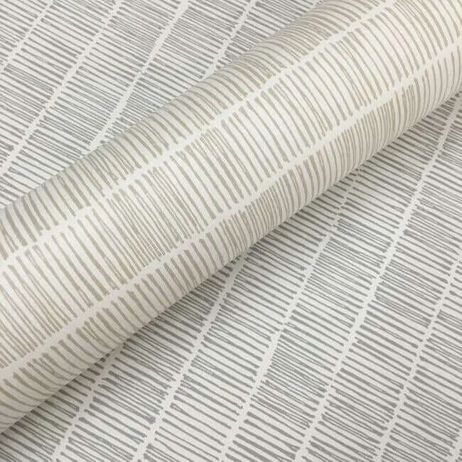 Inspired by Color Horizontal Hash Marks - Grey Wallpaper | Buy Online Inspired by Color Horizontal Hash Marks wallpaper, color Grey, SKU BW3811