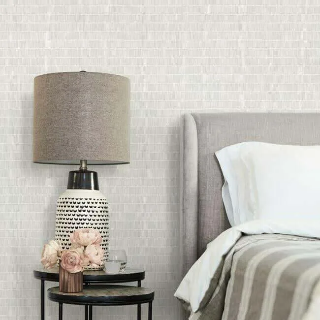 Inspired by Color Horizontal Hash Marks - Grey Wallpaper | Buy Online Inspired by Color Horizontal Hash Marks wallpaper, color Grey, SKU BW3811