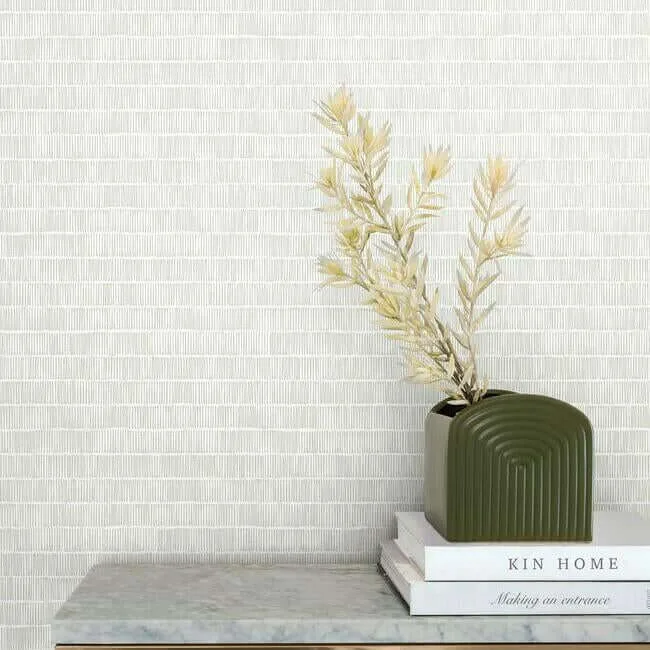 Inspired by Color Horizontal Hash Marks - Grey Wallpaper | Buy Online Inspired by Color Horizontal Hash Marks wallpaper, color Grey, SKU BW3811