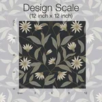 Inspired by Color Jasmine - Black Metallic Wallpaper | Buy Online Inspired by Color Jasmine wallpaper, color Black Metallic, SKU GO8257